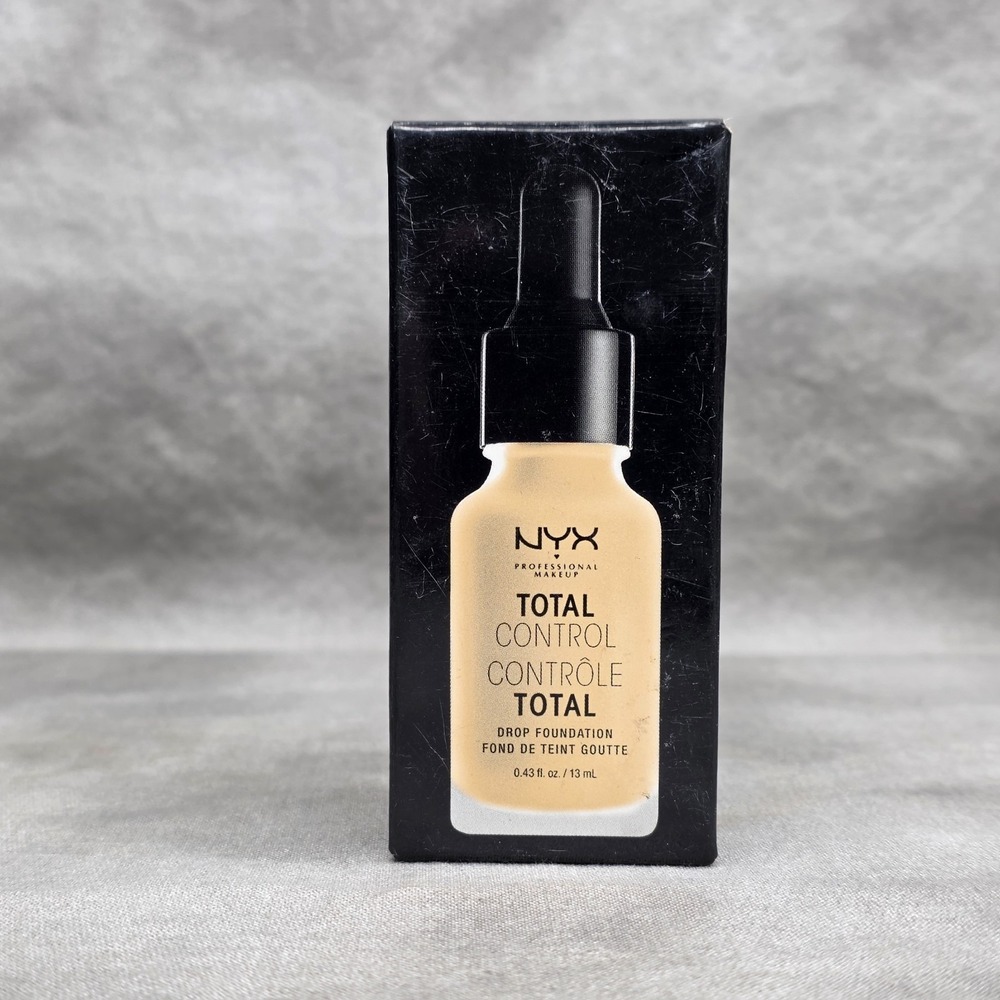 NYX Total Control Drop Foundation TCDF07 Natural 0.43 oz New‎ Sealed